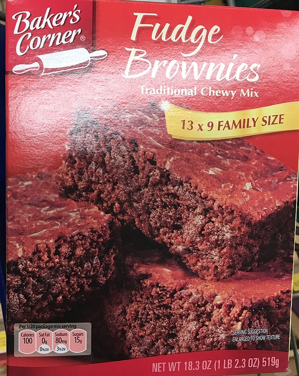 Aldi / Baker’s Corner Cake Mix and Brownie Mix Products Ohel Torah