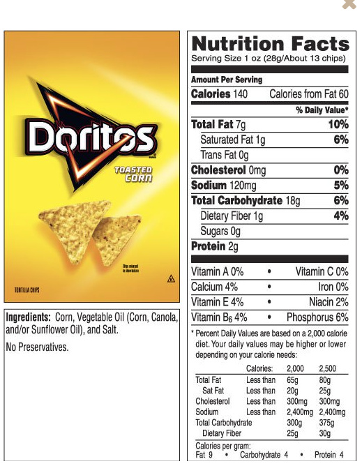 Doritos Spicy Nacho - Kashrut - Ohel Torah